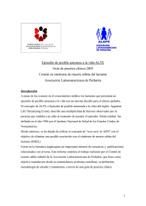 Consenso Latinoamericano de AlTE de la Asociación Latinoametricana de Pediatría