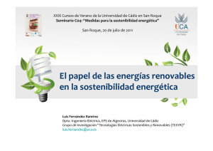 7- El papel de las energias renovables en la sostenibilidad energetica - San Roque 2011.pdf