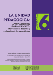 Unidad PedagÓgica: FascÍculo 6