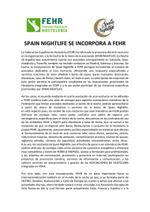 Spain Nightlife se incorpora a FEHR