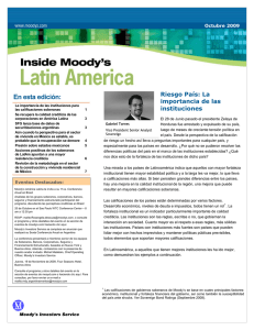 Inside Moody's Latin America