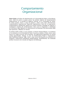 Los fundamentos del comportamiento organizacional y su relacion con la gestión