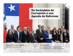 Eduardo Engel, Presidente Centro de Pensamiento Espacio Público: De Escándalos de Corrupción a Agenda Reformas