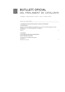 El Boletín Oficial del Parlament publica el nombramiento de Carles Puigdemont