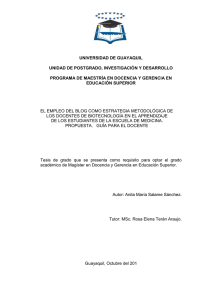 UNIVERSIDAD DE GUAYAQUIL UNIDAD DE POSTGRADO, INVESTIGACIÓN Y DESARROLLO