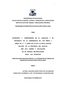 Expresión y comprensión en el lenguaje y su incidencia en el aprendizaje en los niños y niñas de 4 y 5 años de la UTE #12 en el Cantón Salitre de la provincia del Guayas año 2012.pdf