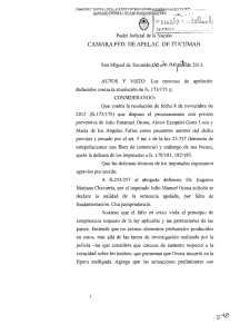 25660-2012GOTTA Loza, Alexis y otros sobre infracción a la Ley 23737