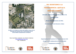 Program of the seminar (in Spanish)