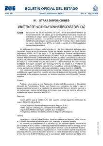 BOLETÍN OFICIAL DEL ESTADO MINISTERIO DE HACIENDA Y ADMINISTRACIONES PÚBLICAS 13498