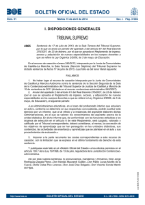 BOLETÍN OFICIAL DEL ESTADO TRIBUNAL SUPREMO I. DISPOSICIONES GENERALES 4065