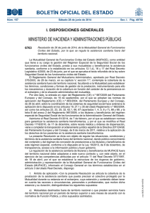 BOLETÍN OFICIAL DEL ESTADO MINISTERIO DE HACIENDA Y ADMINISTRACIONES PÚBLICAS 6763