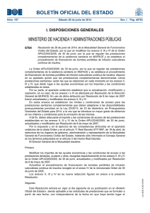 BOLETÍN OFICIAL DEL ESTADO MINISTERIO DE HACIENDA Y ADMINISTRACIONES PÚBLICAS 6764