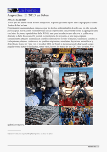 Argentina: El 2013 en fotos