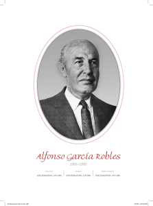Alfonso García Robles 1911-1991  Lviii LEGIsLaTuRa