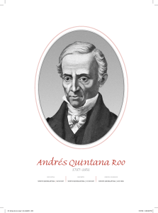 Andrés Qu ntana Roo 1787-1851  xxxVii	LEGISLATURA