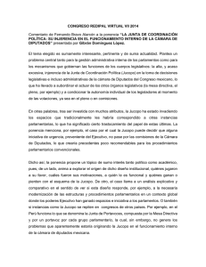 CONGRESO REDIPAL VIRTUAL VII 2014  “LA JUNTA DE COORDINACIÓN