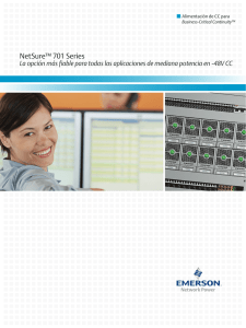 Netsure 701 Brochure (Spanish)