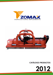 Catálogo Arrancador patatas 1 hilera para tractores y minitractores Zomax, calidad precio