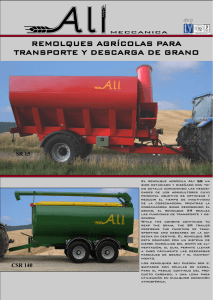 Catálogo Remolque grano SR