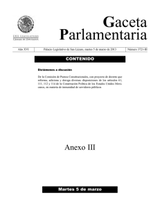 Comisión de Puntos Constitucionales.