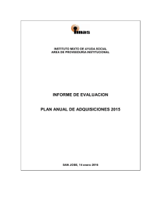 INFORME DE EVALUACION Plan de Compras 2015.pdf