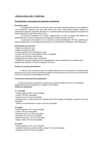 criterios d evaluación de lengua castellana y literatura 2015-2016