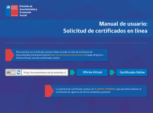 Manual de Usuario: Solicitud de certificados en línea