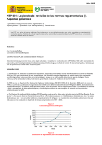 Nueva ventana:NTP 691: Legionelosis: revisión de las normas reglamentarias (I).Aspectos generales (pdf, 306 Kbytes)