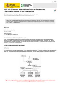 Nueva ventana:NTP 288: Síndrome del edificio enfermo: enfermedades relacionadas y papel de los bioaerosoles (pdf, 241 Kbytes)