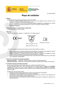 Nueva ventana:Ropa de Soldador (pdf, 124 Kbytes)
