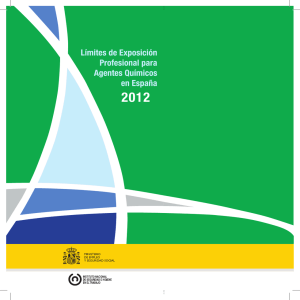 Nueva ventana:<em>Límites de Exposición Profesional para Agentes Químicos en España 2012</em> (pdf, 1,13 Mbytes)