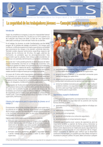 Nueva ventana:La seguridad de los trabajadores jóvenes - Consejos para los supervisores (pdf, 675 Kbytes)