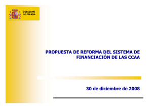Vea el resumen de la propuesta del nuevo modelo de financiaciÃ³n