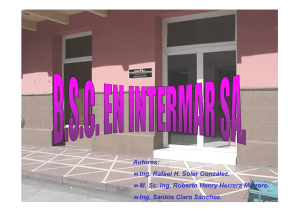 BSC en Intermar S.A.