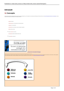 Intranet 1) Concepto Published on ciberconta.unizar.es (