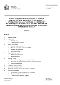 Nueva ventana:Pliego de Prescripciones Técnicas (pdf, 378 Kbytes)