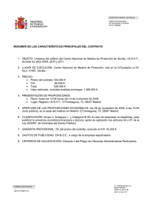 Nueva ventana:Resumen del Contrato 01-2009 (pdf, 42 Kbytes)