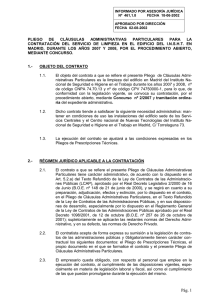 Nueva ventana:Pliego de Cláusulas Administrativas Particulares (pdf, 85 Kbytes)