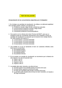 Nueva ventana:Ejercicio para la evaluación del puesto (pdf, 82 Kbytes)