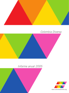 colombia diversa informe institucional 2005