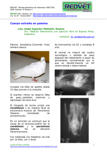 REDVET. Revista electrónica de Veterinaria 1695-7504 2009 Volumen 10 Número 1