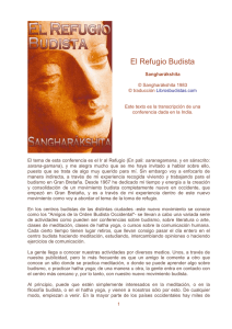El Refugio Budista Documento PDF (Adobe)