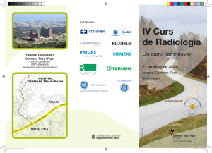 IV Curs de Radiologia Un camí per innovar