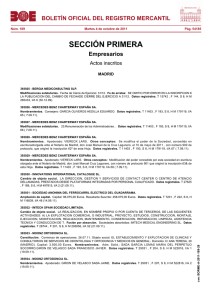 Boguillas, S.L. se mantuvo en el puesto de consejería