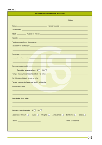 Nueva ventana:Registro de primeros auxilios (pdf, 9 Kbytes)