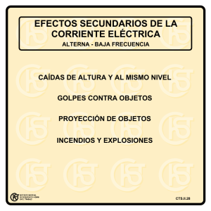 Nueva ventana:Efectos secundarios de la corriente eléctrica (pdf, 23 Kbytes)