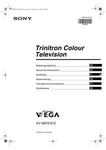 Trinitron Colour Television