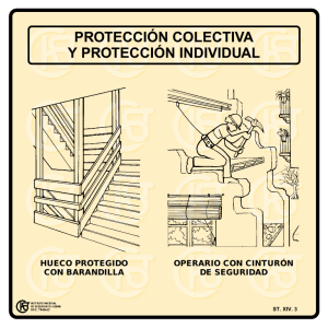 Nueva ventana:Protección colectiva y protección individual (pdf, 53 Kbytes)