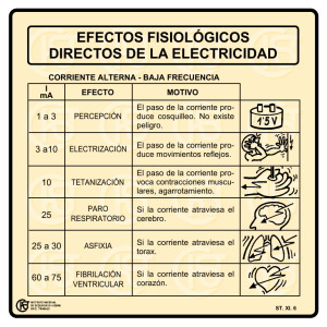 Nueva ventana:Efectos fisiológicos directos de la electricidad (pdf, 25 Kbytes)