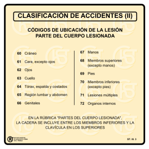 Nueva ventana:Clasificación de accidentes (II) (pdf, 38 Kbytes)